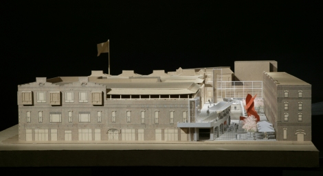 A model of the Cannery project.